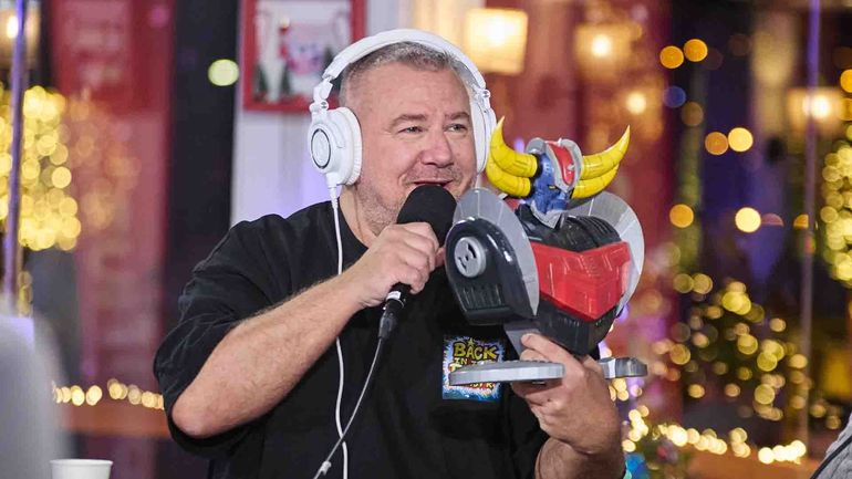 Daddy K ému par le cadeau de Walid à Viva for Life : "Au nom de tous les fans de Goldorak, merci du fond du cœur"