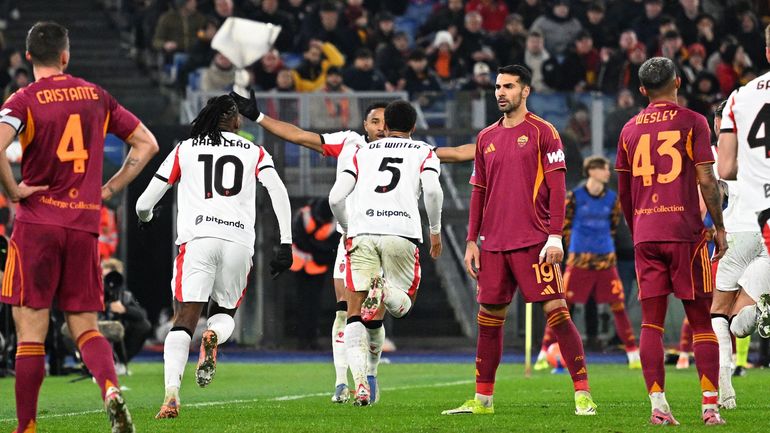 Koni De Winter débloque son compteur avec l'AC Milan, tenu en échec par la Roma