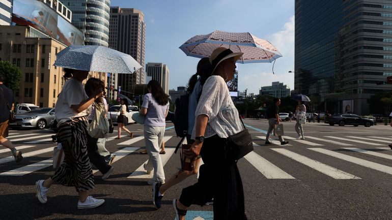 Canicule : Séoul en alerte extrême, la Corée du Nord diffuse des images de baignade