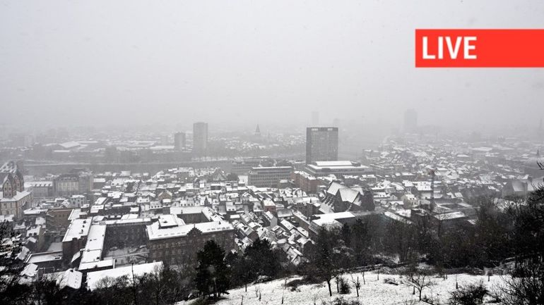 Direct - Neige en Belgique : les bus TEC des provinces de Hainaut, Brabant wallon et Liège aux dépôts, difficultés à la STIB