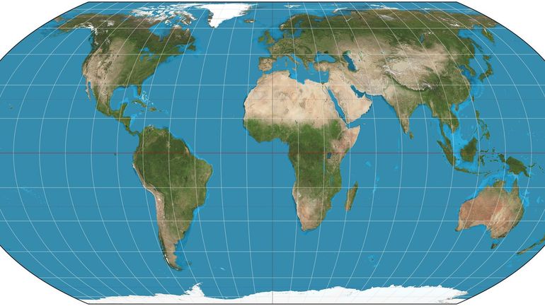 Une Afrique plus grande, des Etats-Unis réduits : l'ONU opte pour une cartographie mondiale, plus proche de la réalité