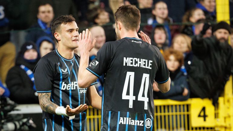 Le FC Bruges traverse ses trous d'air et efface Zulte-Waregem