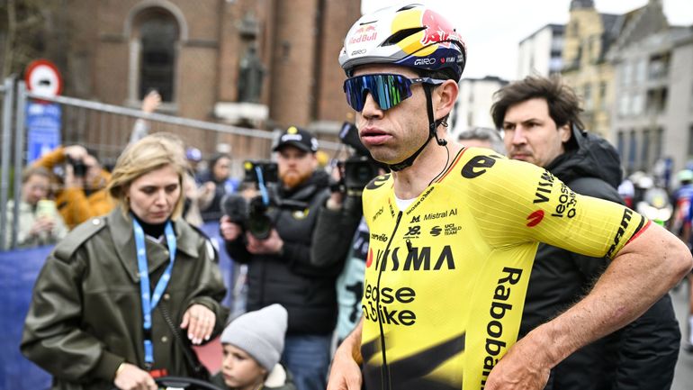 In Flanders Fields : Double sentiment pour Wout van Aert, grand animateur de la course : 
