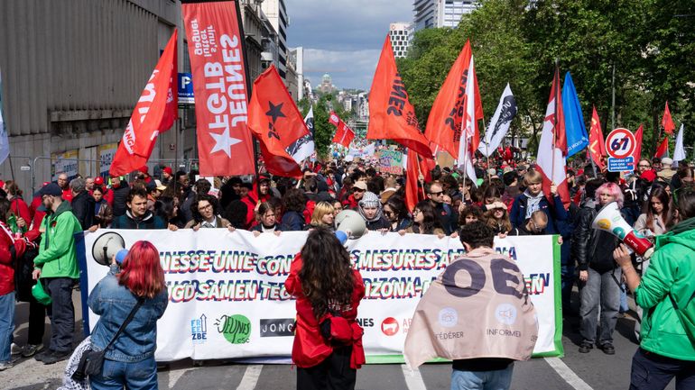 Manifestation nationale : les syndicats dans la rue pour dénoncer les réformes de l'Arizona et proposer des mesures alternatives