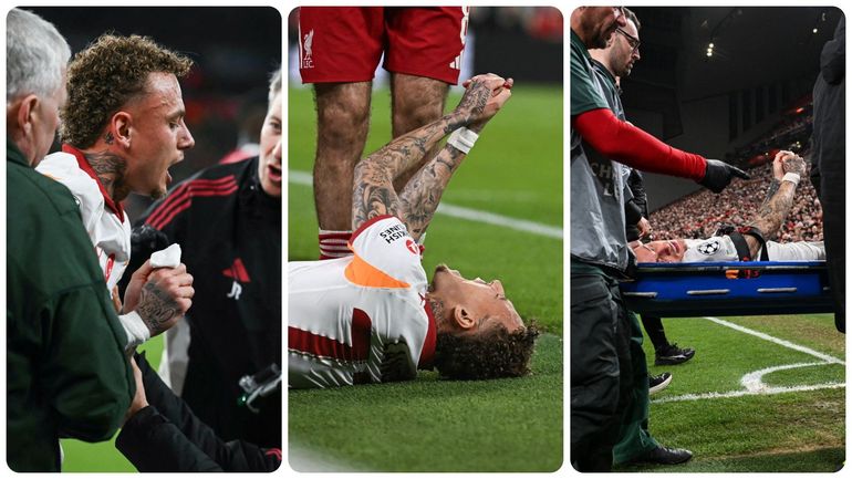 Sale soirée pour Noa Lang : pouce sectionné, évacuation en civière et opération