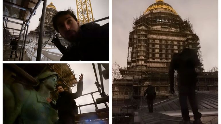 Deux youtubeurs s'introduisent dans le palais de justice de Bruxelles : la Régie des Bâtiments porte plainte
