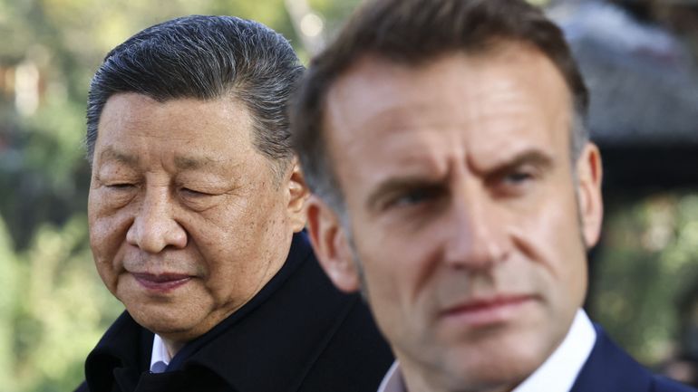 Macron menace la Chine de droits de douane "dans les tous prochains mois" Macron menace la Chine de droits de douane "dans les tous prochains mois"