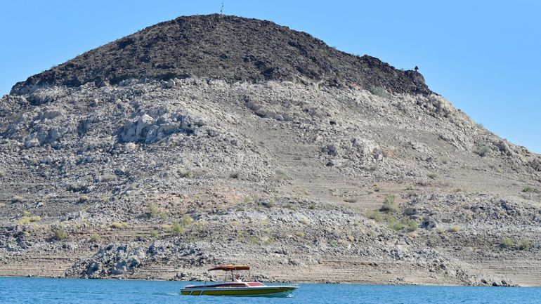 Aux États-Unis, le lac Mead comme symbole américain du changement climatique : "Ça se voit à l’œil nu"