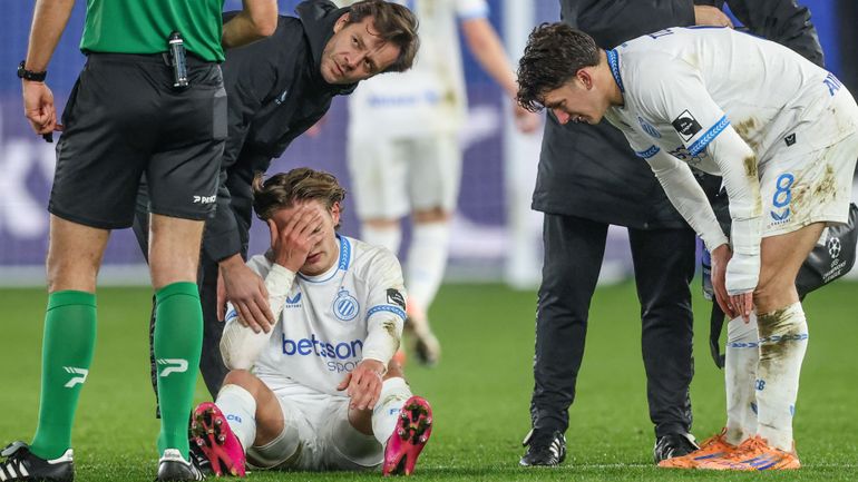 Le Club Bruges rassure : pas de fracture, mais une commotion pour Romeo Vermant après un violent choc à la tête Le Club Bruges rassure : pas de fracture, mais une commotion pour Romeo Vermant après un violent choc à la tête