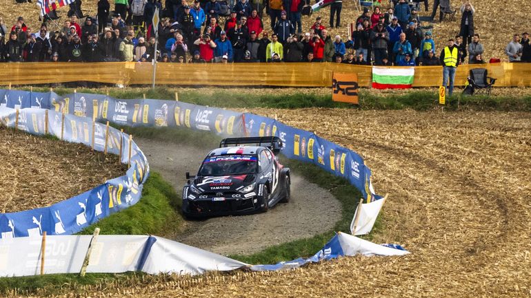WRC Europe Centrale : Sébastien Ogier premier leader, Evans en difficulté, Neuville seulement 8e