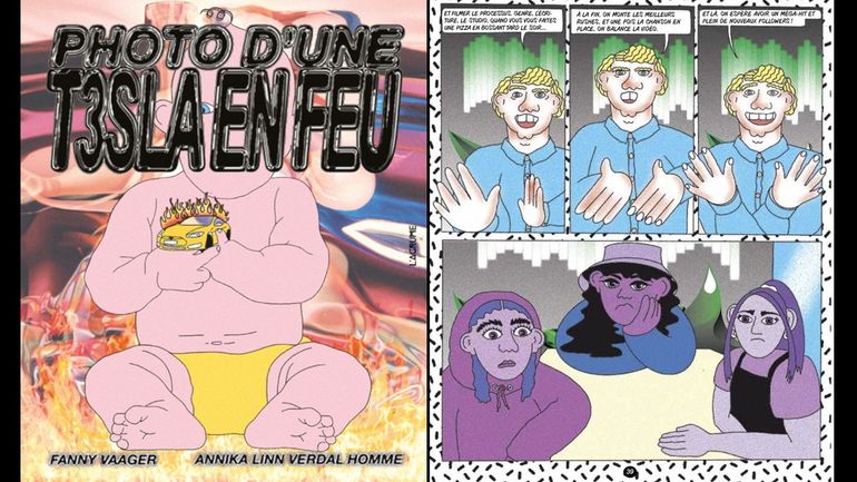 "Photo D’Une T3sla En Feu" un titre très énigmatique pour cette satire venue tout droit de Norvège "Photo D’Une T3sla En Feu" un titre très énigmatique pour cette satire venue tout droit de Norvège