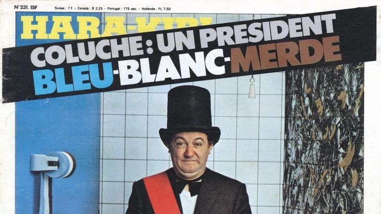 Le jour où Coluche a failli devenir président : quand le rire prend des allures de politique