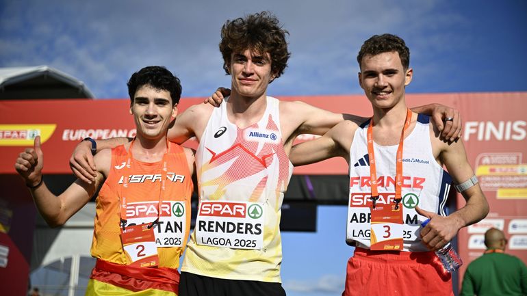 Championnats d’Europe de cross-country : Willem Renders et la Belgique sacrés champions d’Europe chez les juniors U20 à Lagoa Championnats d’Europe de cross-country : Willem Renders et la Belgique sacrés champions d’Europe chez les juniors U20 à Lagoa