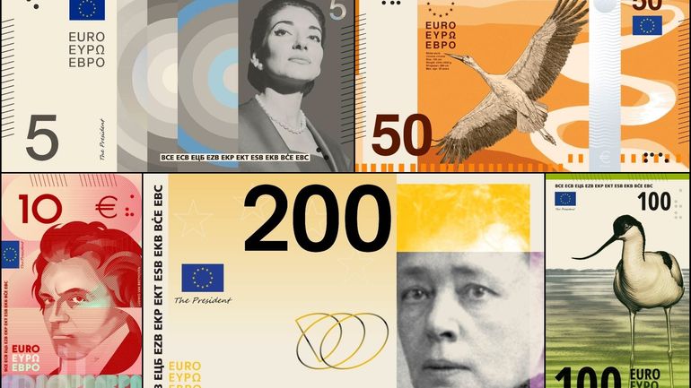 Quel graphisme pour les nouveaux billets d'euros ? Six millions d'Européens se sont déjà prononcés
