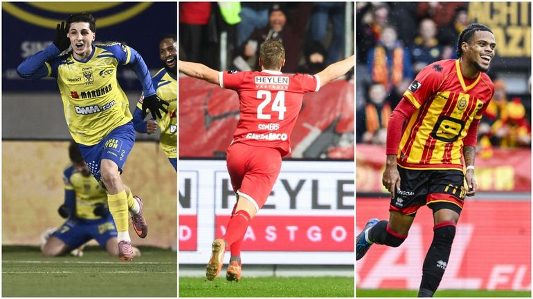 Une reprise acrobatique de Ferrari et quelques jolies finitions dans le top 5 des buts de la 17e journée de Pro League Une reprise acrobatique de Ferrari et quelques jolies finitions dans le top 5 des buts de la 17e journée de Pro League