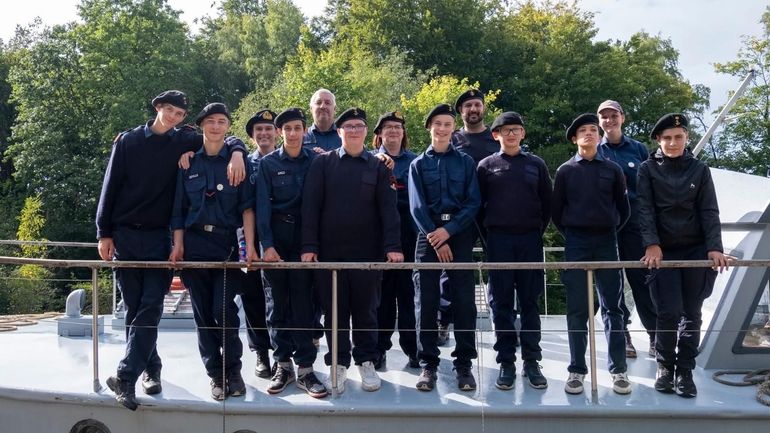 Le Corps Royal des Cadets de Marine, un mouvement de jeunesse autour de l’eau à Charleroi