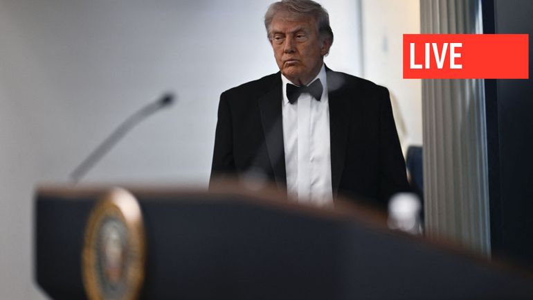 Direct - Donald Trump évacué et indemne après des tirs au dîner des correspondants à la Maison Blanche, le tireur 