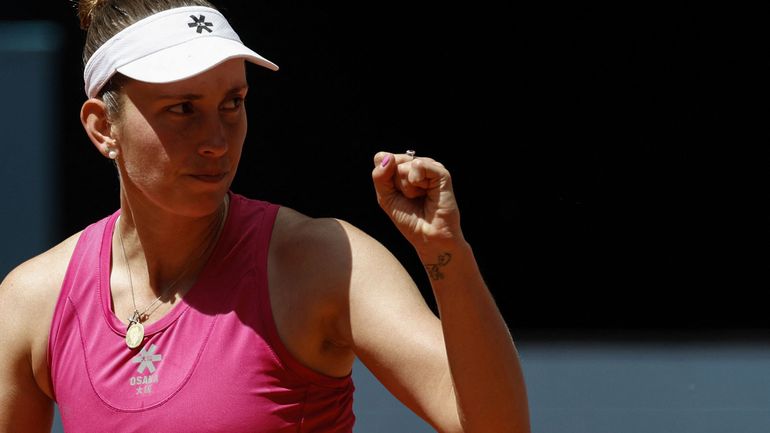 Trois balles de match sauvées avant une magnifique victoire : Elise Mertens renverse Jasmine Paolini à Rome