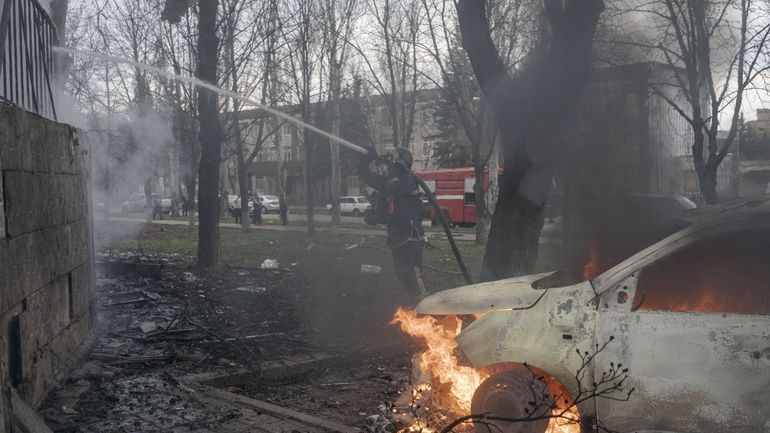 Guerre en Ukraine : au moins cinq morts dans une nouvelle vaste attaque russe de plus de 360 drones en plein jour