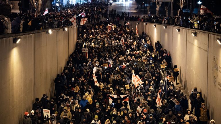 Le parti au pouvoir en Géorgie demande l’interdiction des principales forces d’opposition Le parti au pouvoir en Géorgie demande l’interdiction des principales forces d’opposition