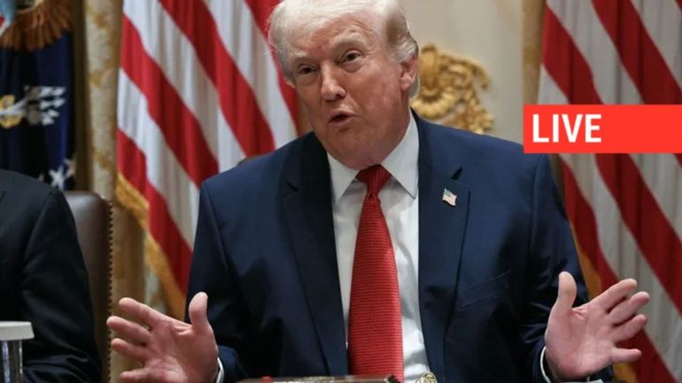 Direct - Guerre au Moyen-Orient : Trump dit qu'il va frapper l'Iran "très fort ce soir" et que les États-Unis vont bientôt s'emparer de sites pétroliers iraniens