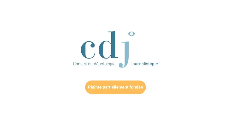 CDJ – Plainte partiellement fondée c. RTBF (JT)