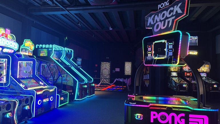 Le retour des jeux d'arcade: une nouvelle salle a ouvert ses portes à Mons Le retour des jeux d'arcade: une nouvelle salle a ouvert ses portes à Mons