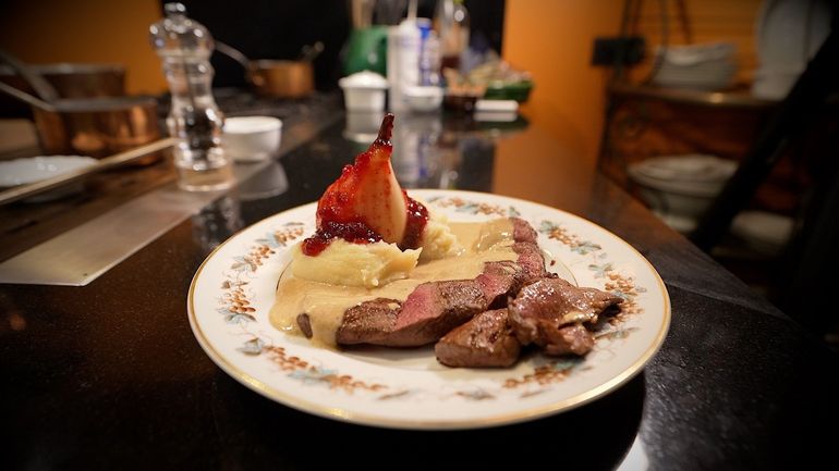 Filet de lièvre à la moutarde de Gerald Watelet