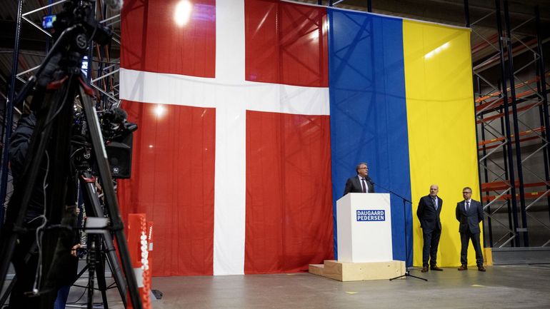 Guerre en Ukraine : coup d'envoi à la construction d'une usine ukrainienne d'armement au Danemark