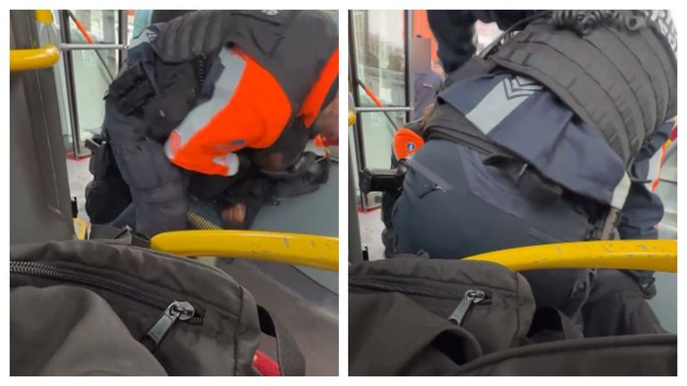 Liège : une intervention policière musclée dans un bus pose question