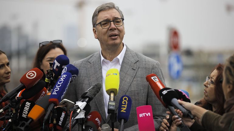 Image accompagnant « En Serbie, Aleksandar Vucic reconnaît sa défaite aux élections législatives anticipées ».