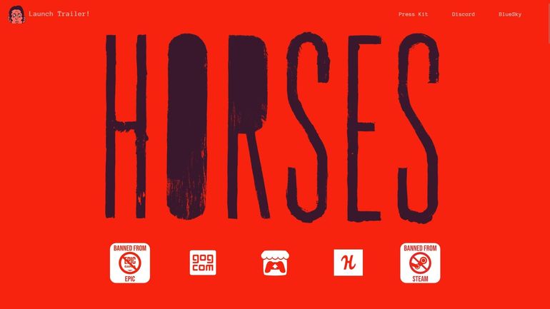 "Horses" : après Steam, c’est l’Epic Games Store qui censure le jeu vidéo indépendant à la dernière minute