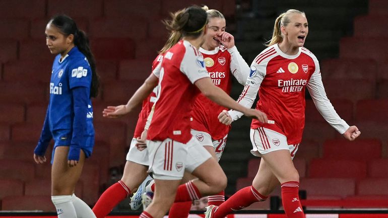 Champions League féminine: Arsenal écarte Chelsea et prend une option sur les demi-finales