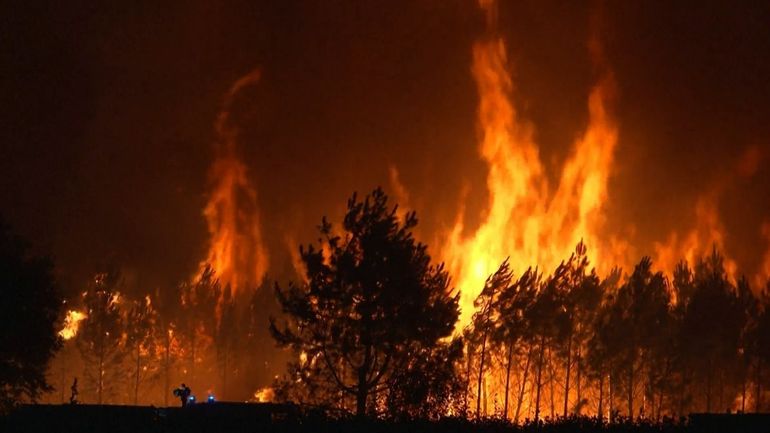 En France, "on n'avait jamais vu un feu convectif de cette ampleur", mais qu'est-ce qu'un feu "convectif"?