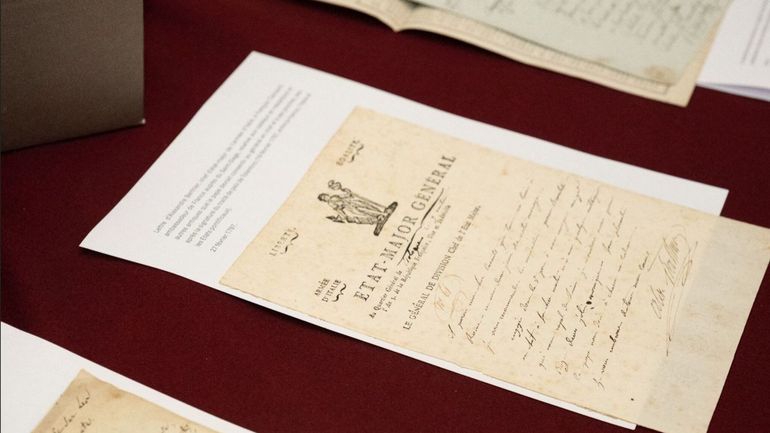 Napoléon : la Belgique restitue à la France des documents hi