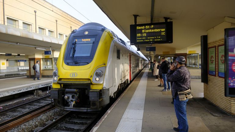 Mobilité : pas de train entre Bruges et la Côte le dernier week-end de janvier en raison de travaux