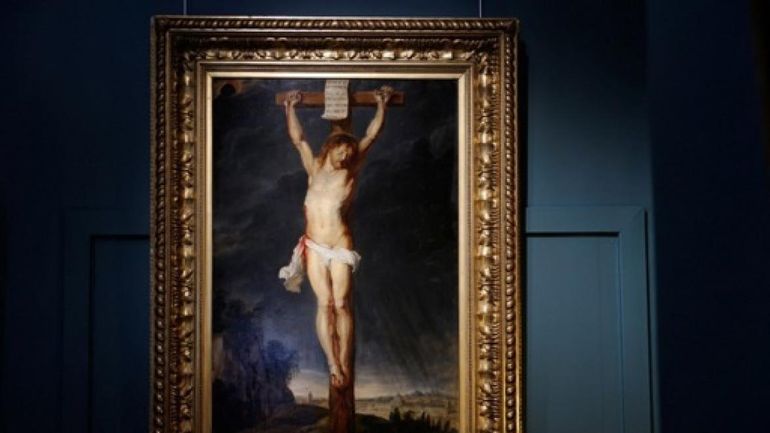 Le tableau "Le Christ en croix" de Rubens disparu pendant 4 siècles adjugé pour près de trois millions d'euros
