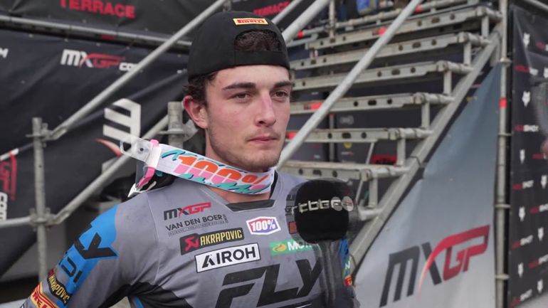 Lucas Coenen nouveau leader du championnat du monde MXGP après une seconde course de feu en Suisse : 