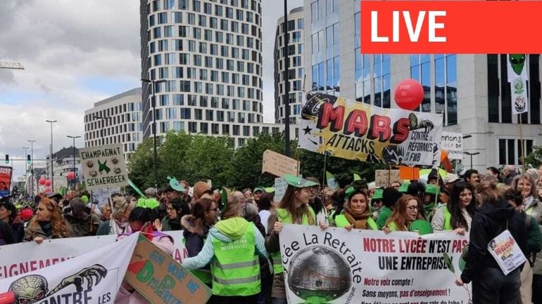 Direct - Manifestation nationale ce 12 mai : des milliers de personnes déferlent sur la capitale, les transports en commun sont fortement perturbés