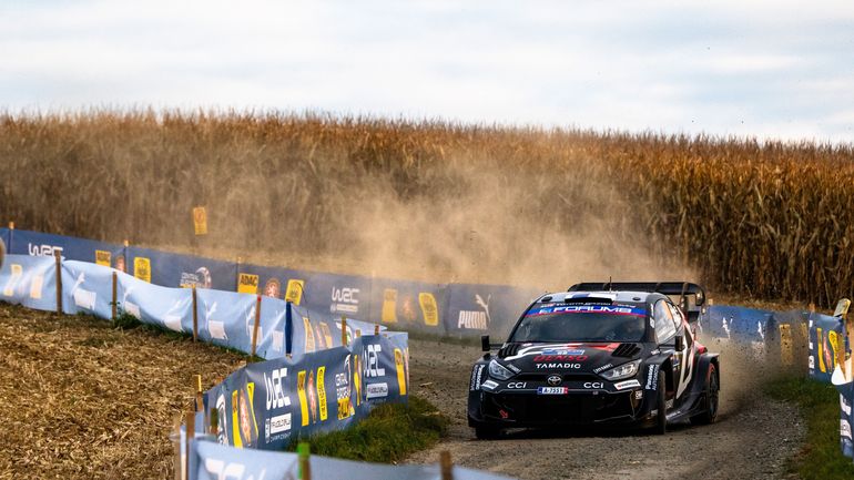Direct commenté : plus que 3 dixièmes entre Ogier et Rovanpera au rallye d'Europe Centrale