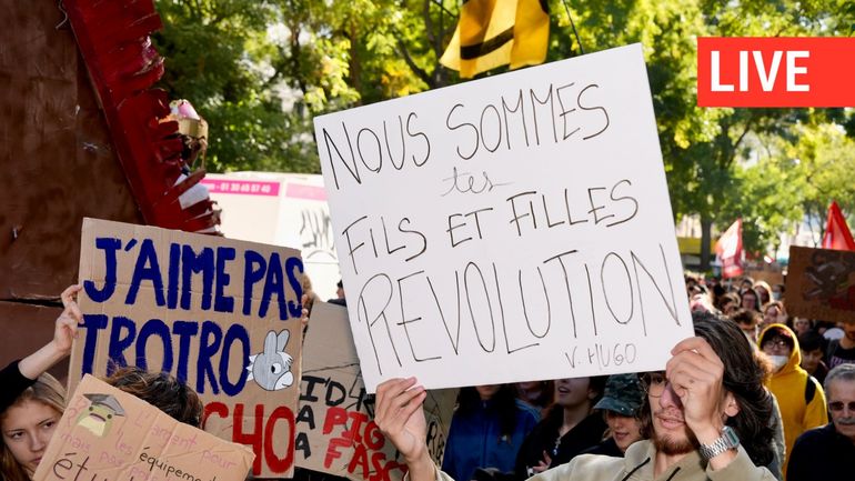 Direct - Mobilisation contre la vie chère en France : entre revendications pacifiques et débordements violents à Paris, Marseille, Lyon et Bordeaux