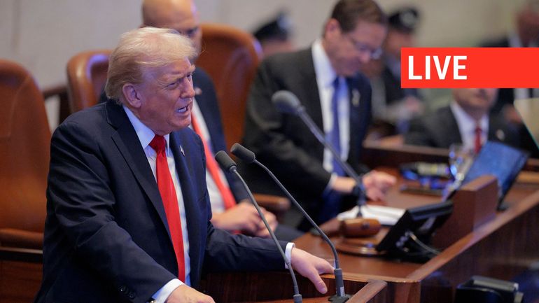 Direct - Guerre au Proche-Orient : un avenir radieux pour Gaza et le Moyen Orient, promet Trump devant la Knesset