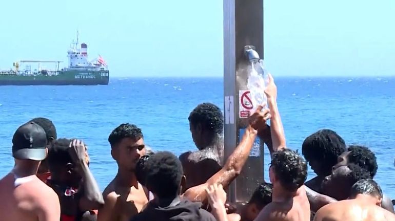 Tensions migratoires à Ceuta : la police espagnole craint un nouvel afflux de migrants pour le 15 août