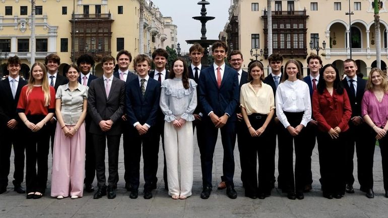 Des étudiants belges terminent en deuxième position du championnat du monde de diplomatie au Pérou
