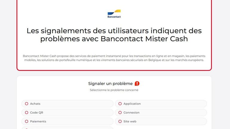 Le réseau Bancontact fortement perturbé en Belgique ce lundi :paiements bloqués, files figées et commerces sous tension