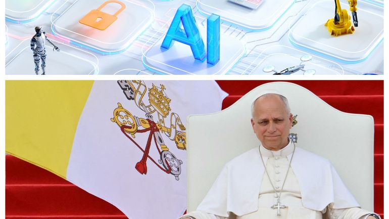 Dans la première encyclique de son pontificat, le pape Léon XIV appelle à "désarmer" l'IA pour "l'empêcher de dominer l'humain"