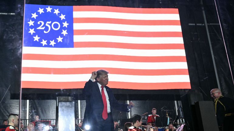 Trump lance les festivités pour les 250 ans des Etats-Unis