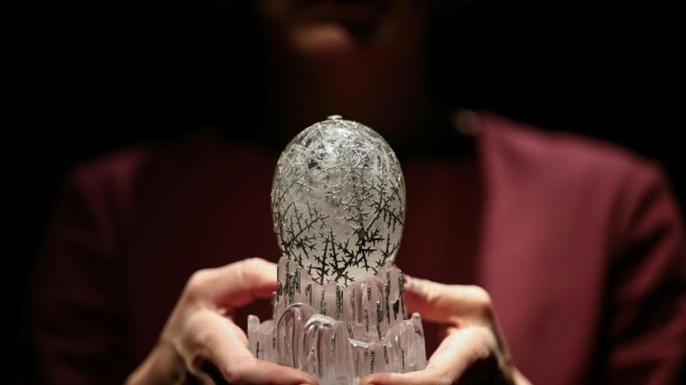 L’Oeuf d’Hiver Fabergé, estimé à 23 millions d’euros, aux enchères à Londres
