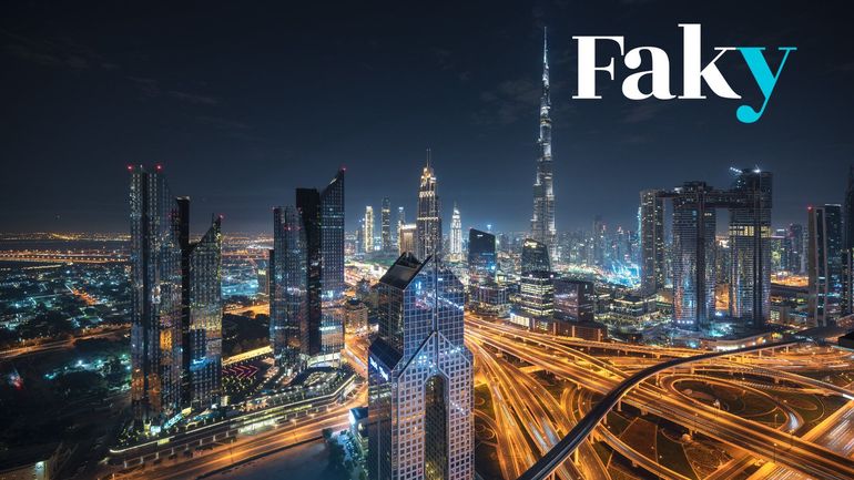 La célèbre tour Burj Khalifa de Dubaï n'a pas été touchée par des attaques iraniennes