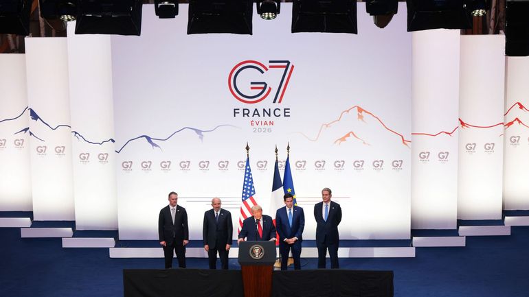 Sur l'Iran et l'Ukraine, le G7 affiche son "unité" après des mois de "désaccords" avec Trump